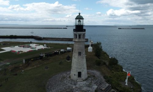 Buffalo Main Lighthouse. A Limestone Tower, Buffalo, NY (Buffalo Architecture & History)