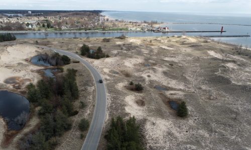 Coast Guard Park Dunes. Spring Lk/Ferrysberg, MI to Grand River & Grand Haven, MI